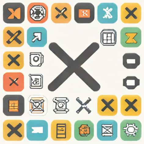 Why Is There An X On My Icons