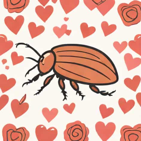 Zoo Valentine'S Day Cockroach