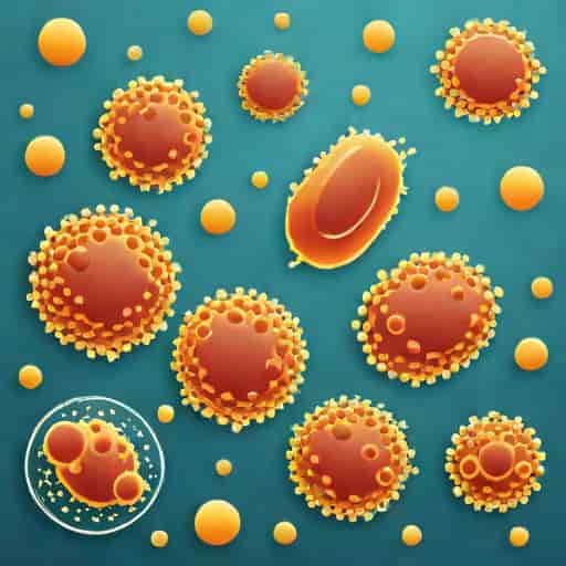 Granulocytes And Monocytes That Engulf Bacteria