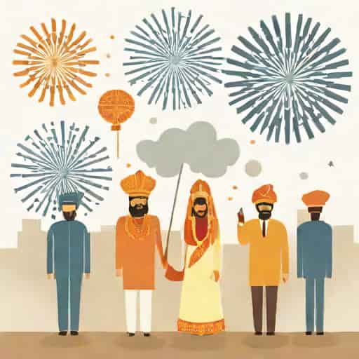 Gurgaon Wedding Procession Fireworks Pollution