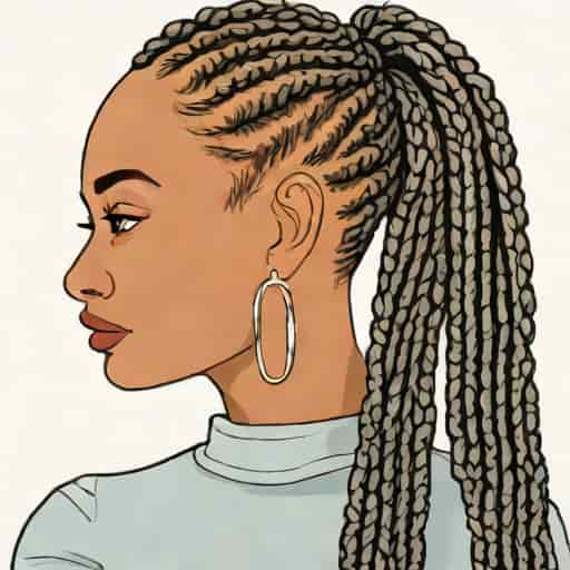 Natural Cornrow Hairstyles For Adults Pictures