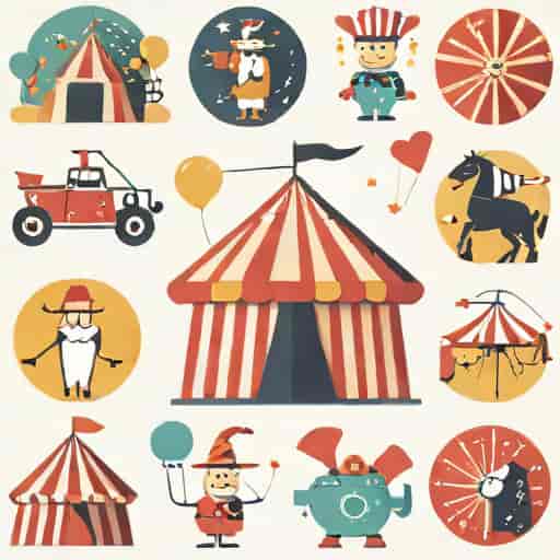 The Amazing Digital Circus Abstracted Characters