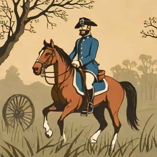 Union General At The Battle Of Chancellorsville